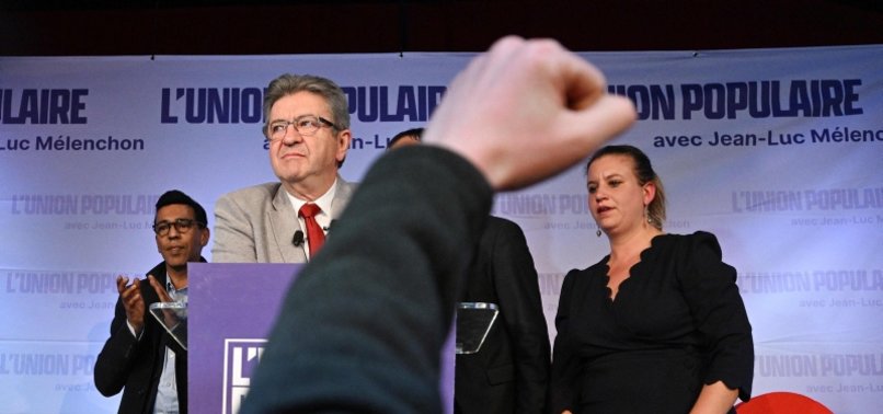 THIRD-PLACED MÉLENCHON RAILS AGAINST LE PEN IN FRENCH RUN-OFF
