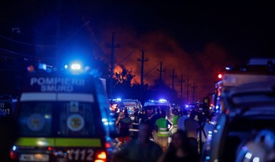 1 dead, dozens injured in 2 explosions at Romania gas station