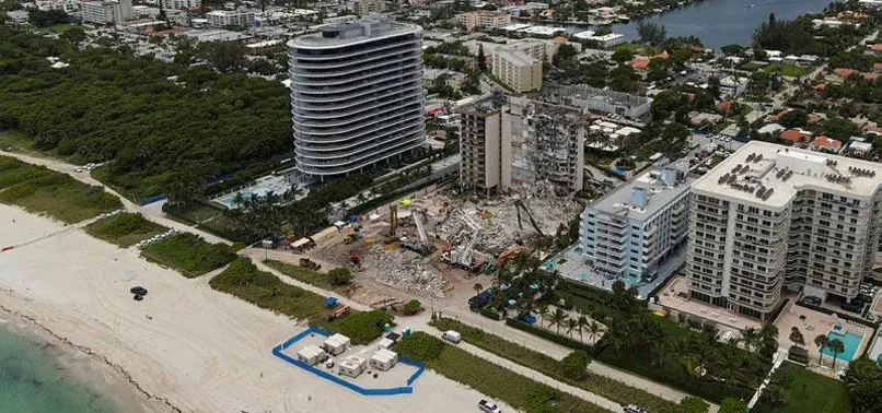 V Collapse Building Collapsed Florida condo building likely to be demolished - anews
