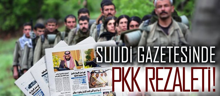 Suudi Arabistan gazetesi PKK’lı teröristle röportaj yaptı