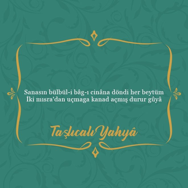 Divan şairlerinden en güzel beyitler