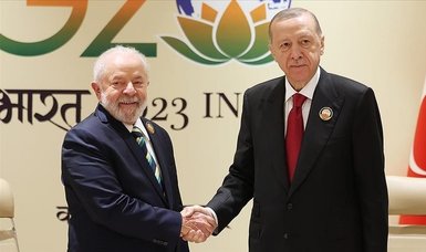 Turkish, Brazilian presidents discuss latest developments in Israel-Palestine conflict