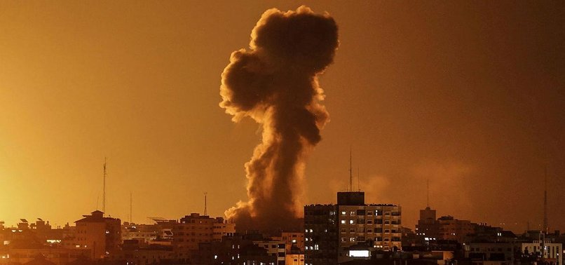 ISRAEL LAUNCHES AIRSTRIKE IN GAZA AFTER ROCKET FIRE