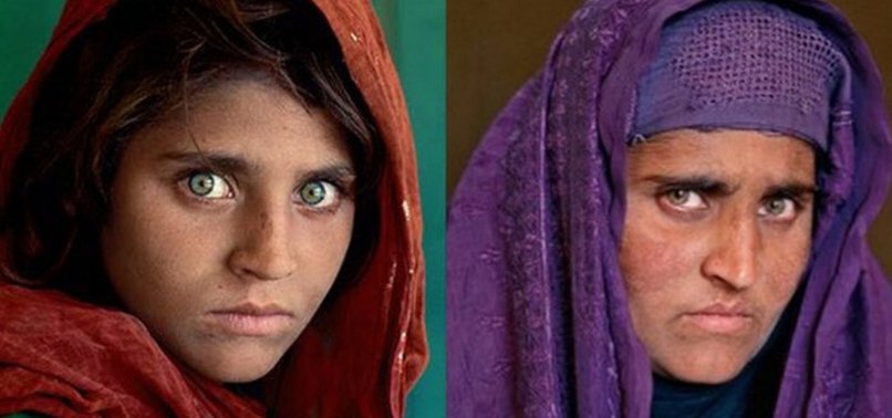 Italy Takes In National Geographics Green Eyed Afghan Girl Anews 5033