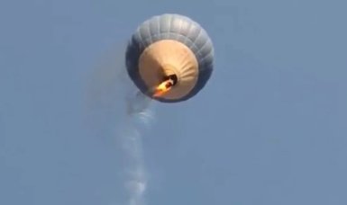 Mexico: Two die when hot-air balloon catches fire