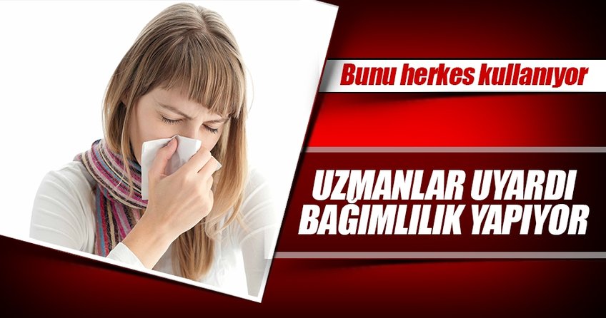 Burun spreyi bağımlılık  yapıyor