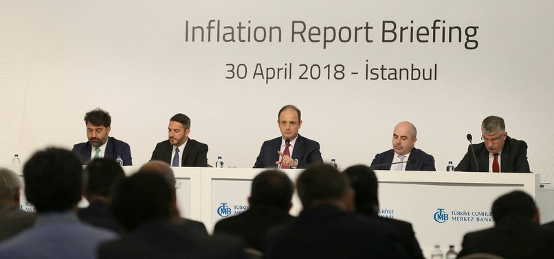 TURKISH CENTRAL BANK RAISES 2018 INFLATION FORECAST