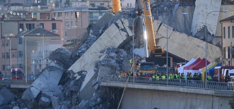 BETWEEN 10-20 PEOPLE MAY STILL BE MISSING IN ITALY BRIDGE COLLAPSE