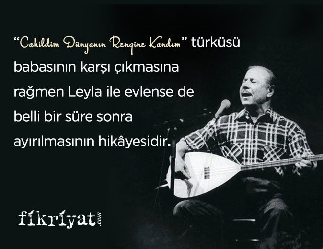 CAHİLDİM DÜNYANIN RENGİNE KANDIM