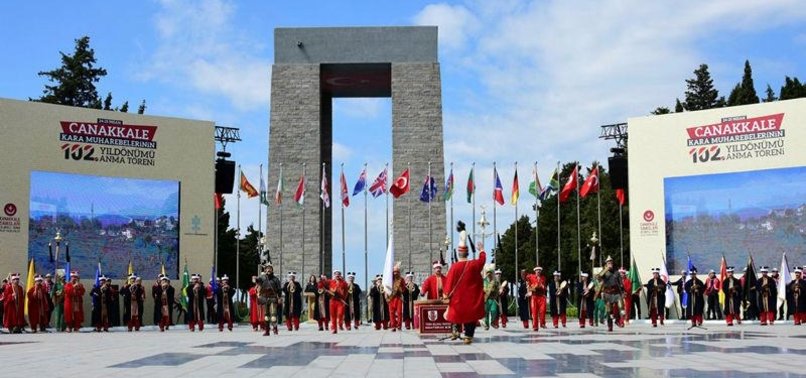 TURKEY MARKS 102ND ANNIVERSARY OF GALLIPOLI CAMPAIGN
