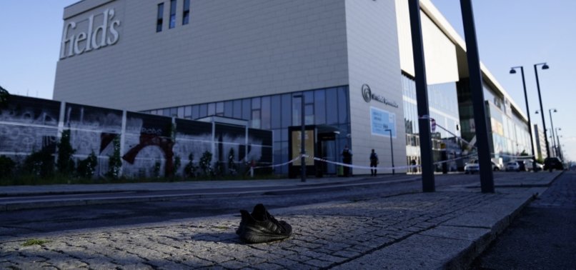 FOUR WOUNDED BY GUNSHOTS, THREE KILLED IN DANISH MALL SHOOTING ON SUNDAY -POLICE
