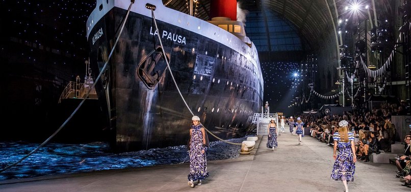 CHANEL WOWS CELEBRITIES WITH SHIP FOR CRUISE SHOW IN PARIS