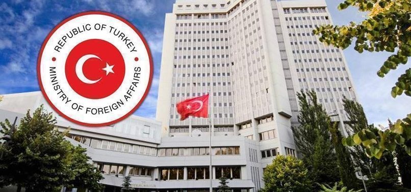 TURKEY CONDEMNS ISRAELI SETTLEMENTS IN WEST BANK