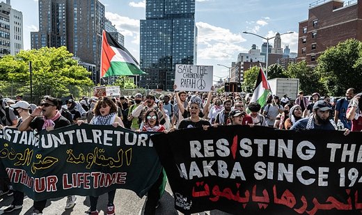 Pro-Palestinian protesters occupy parts of Brooklyn Museum