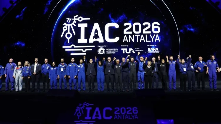 Erdogan attends International Astronautical Congress in Antalya