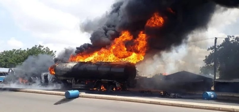 Five killed, 35 injured in fuel tanker fire in southern Libya
