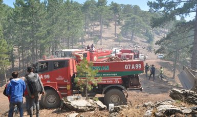 Turkey’s efforts to fight wildfires by air continues pace