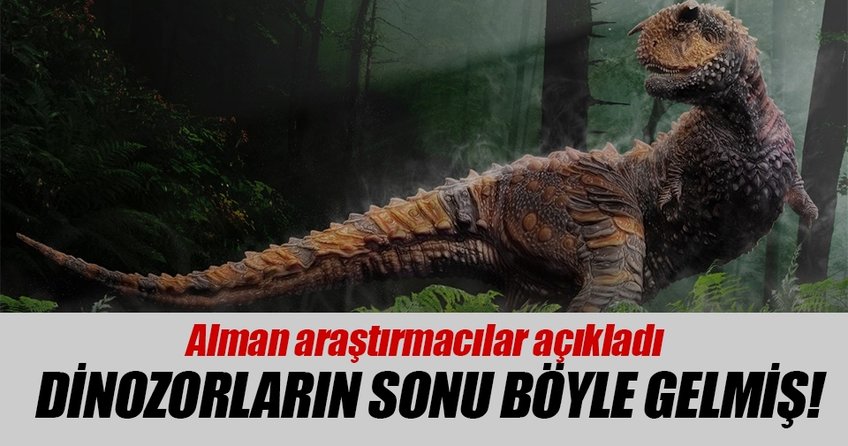 Dinozorlar böyle yok olmuş!