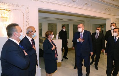 TİMyeniyolharitasınıBaşkanErdoğanasundu
