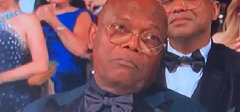 74-YEAR-OLD ACTOR SAMUEL L. JACKSONS UNIMPRESSED REACTION TO TONY AWARDS LOSS GOES VIRAL