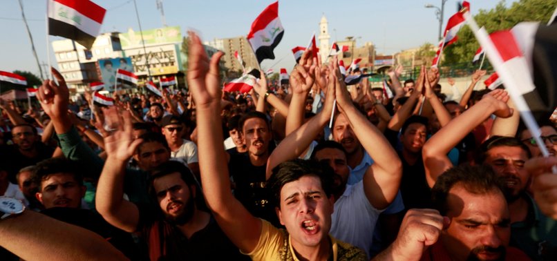 IRAQ PM SUSPENDS ELECTRICITY MINISTER AMID PROTESTS