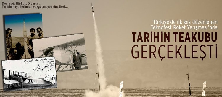 Teknofest Roket Yarışması’nda tarihin teakubu gerçekleşti