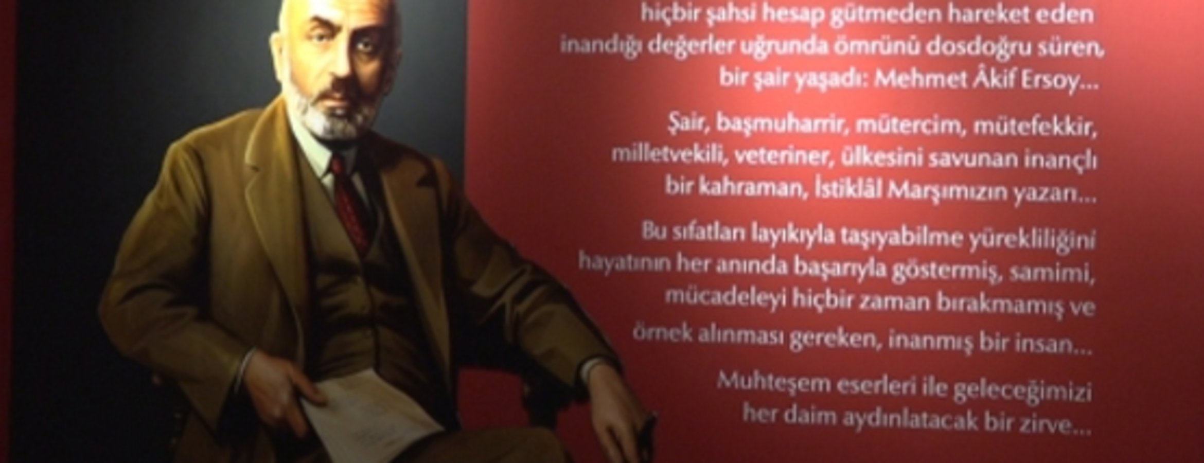 Burdur’da yapay zeka destekli Mehmet Akif Ersoy Müzesi açıldı