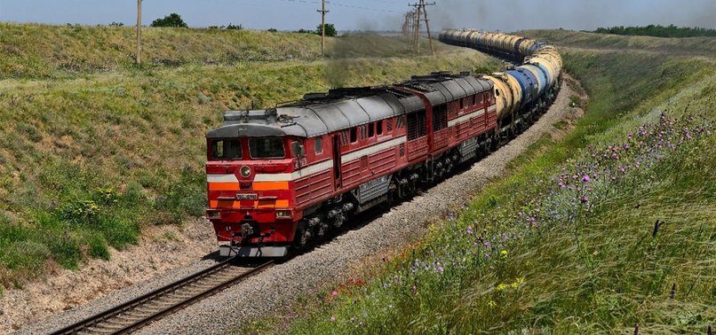 UKRAINE SAYS RESTORED RUSSIAN RAILWAY TO CRIMEA ‘LEGITIMATE MILITARY TARGET’