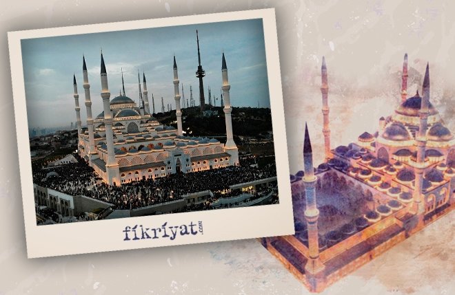 DÜNYANIN EN BÜYÜK ALEMİNE SAHİP CAMİ