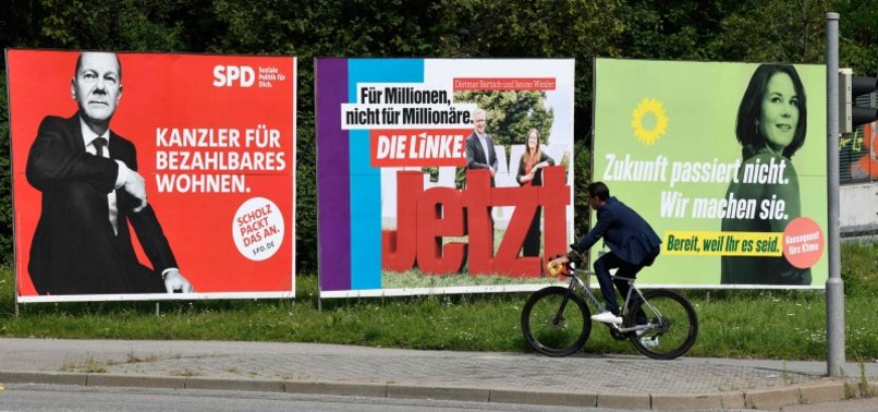 GERMANYS CENTRE-LEFT CANDIDATE READY TO GOVERN WITH THE GREENS