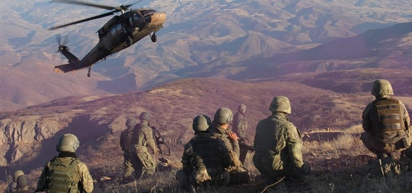 5 PKK TERRORISTS SURRENDER TO TURKISH SECURITY FORCES