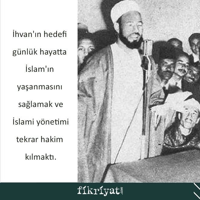 MÜSLÜMAN KARDEŞLER CEMİYETİ’NİN KURULUŞ AMACI