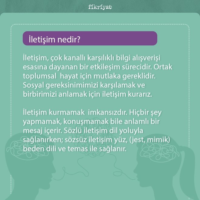 İletişim nedir?