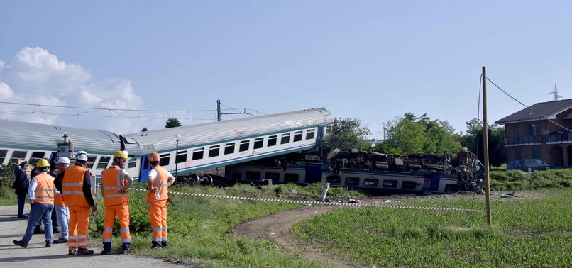 TWO DEAD, 20 INJURED AFTER TRAIN SMASHES INTO TRUCK IN ITALY