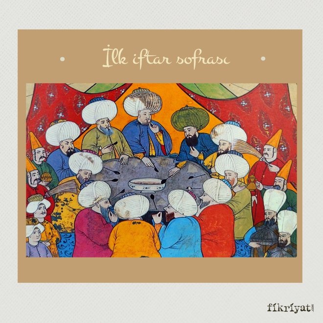İLK İFTAR SOFRASI