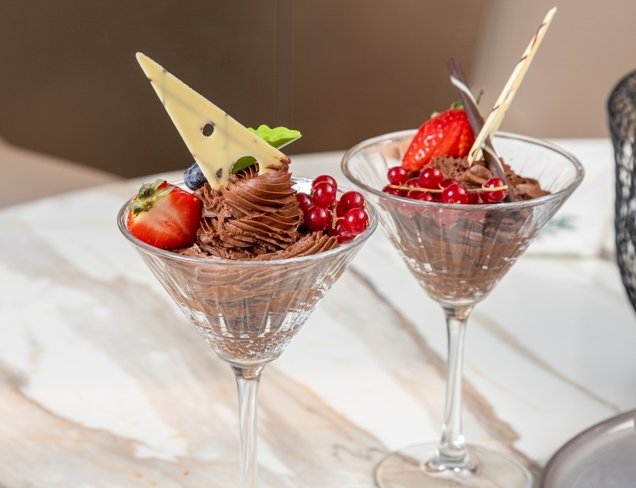 Bitter Çikolatalı Mus