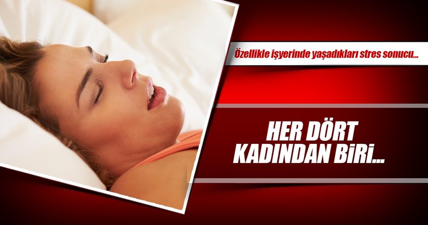 Dört kadından biri horluyor