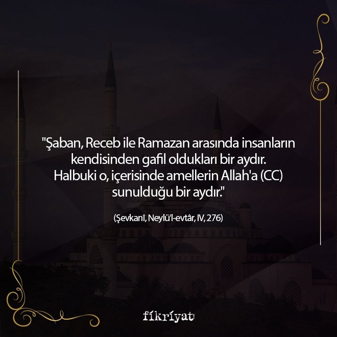 ÜÇ AYLAR İLE İLGİLİ RİVAYETLER