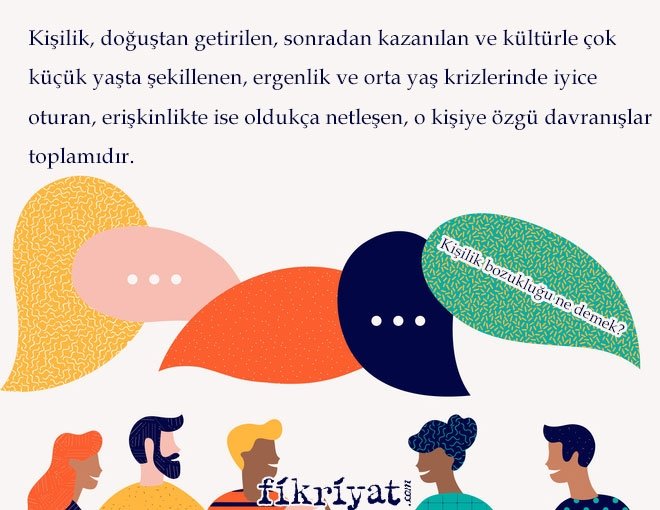 Kişilik bozukluğu nedir?