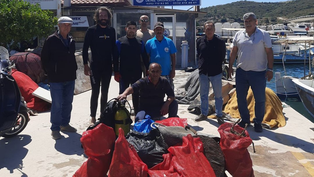 MUĞLA’DA DENİZ TEMİZLENİYOR