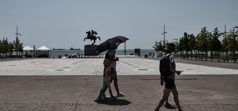 GREECE HIT WITH FIRST HEATWAVE OF SEASON