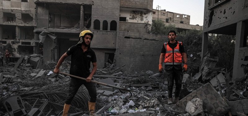 More than 1,000 people missing under rubble in Gaza - Palestinian civil defence