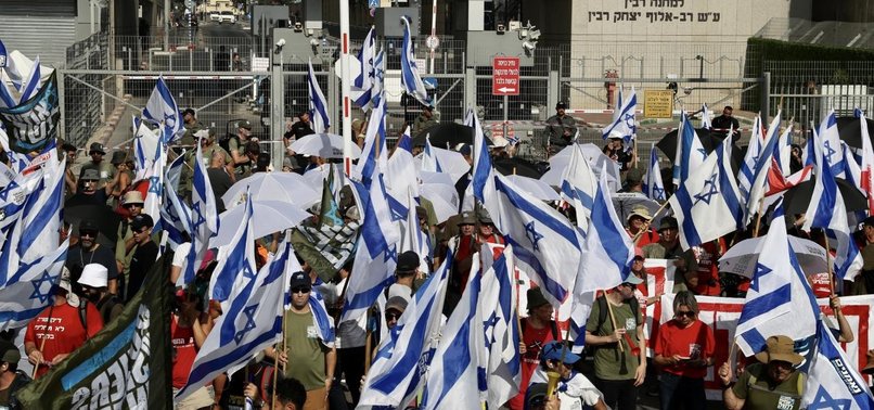 ISRAELI PRIVATE SECTOR STRIKES AGAINST JUDICIARY REFORM