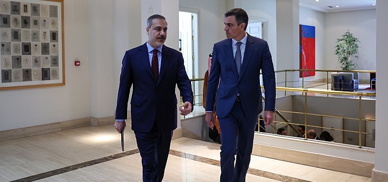 Turkish FM Fidan meets with Spanish premier in Madrid