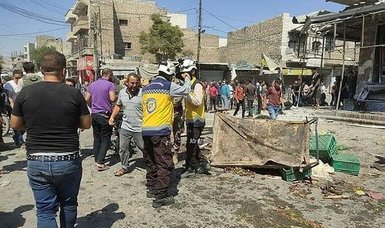 At least 15 killed in shelling on market in the northern Syrian city of Al-Bab - White Helmets