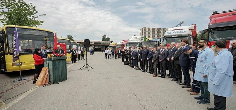 ISTANBUL DONATES 15 MORE BUSES TO BOSNIAN CAPITAL