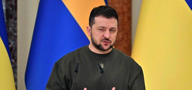 ZELENSKY: THERE SHOULD BE NO TABOO ON WEAPONS SUPPLY TO UKRAINE