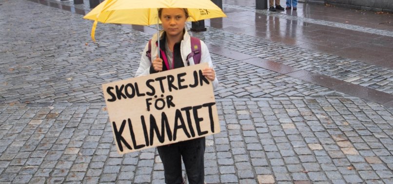 GRETA THUNBERG SAYS COP26 UNLIKELY TO LEAD TO BIG CHANGES