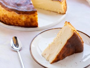 San sebastian cheesecake