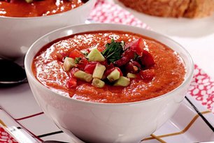 Domatesli Soğuk Çorba